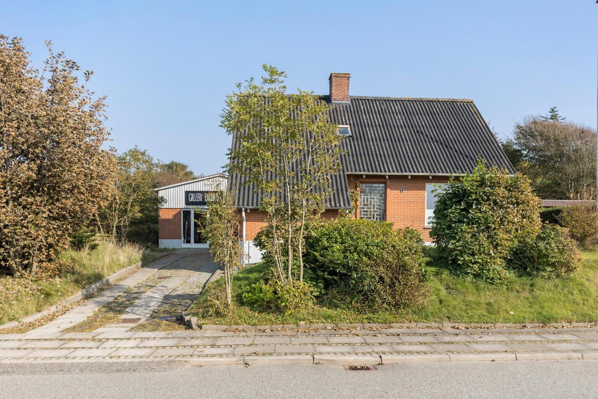 Logi I Hus Med Kunst Og Have Bed & Breakfast Vestervig Bagian luar foto