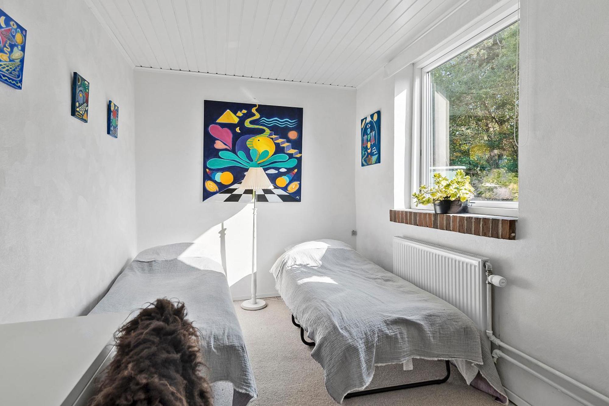 Logi I Hus Med Kunst Og Have Bed & Breakfast Vestervig Bagian luar foto