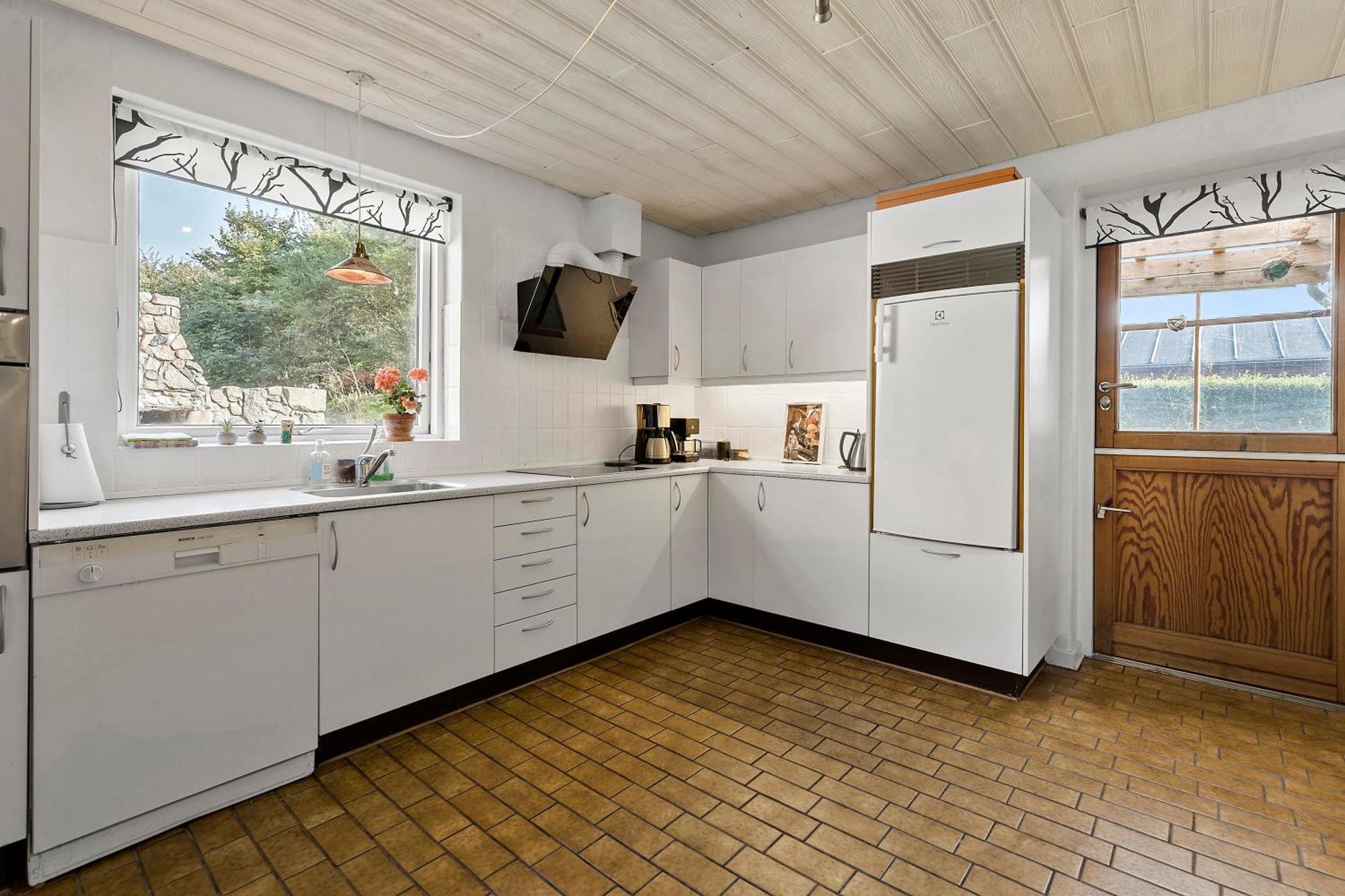 Logi I Hus Med Kunst Og Have Bed & Breakfast Vestervig Bagian luar foto
